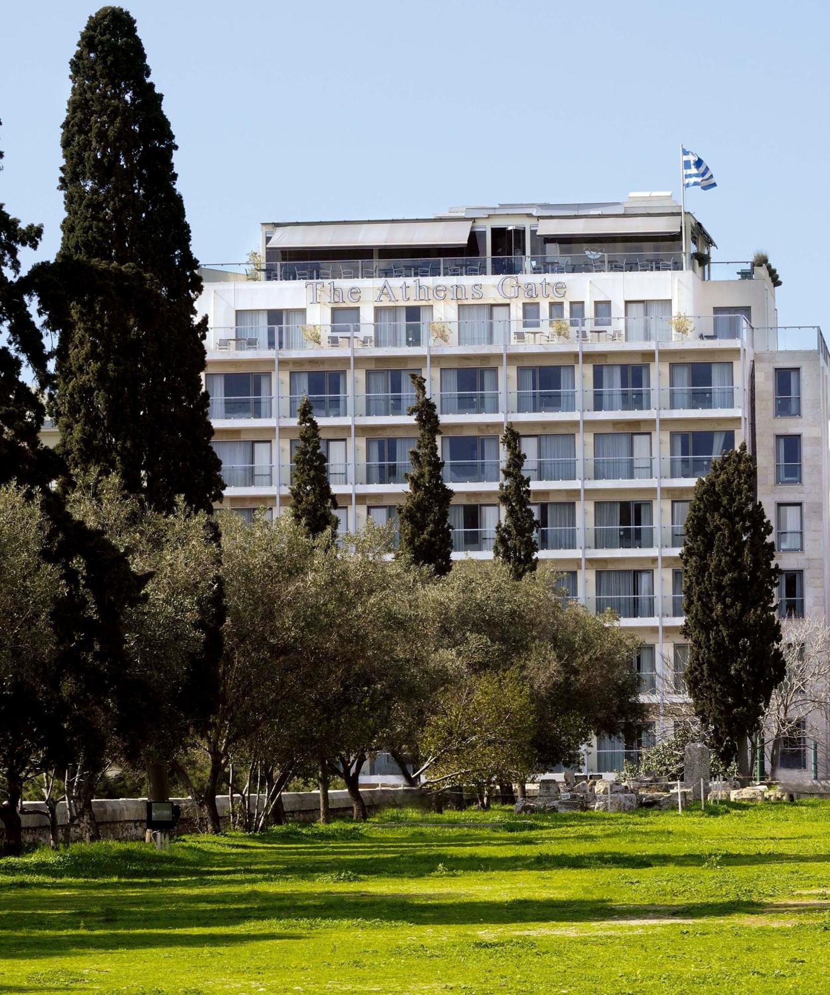 The Athens Gate Hotel Exterior foto